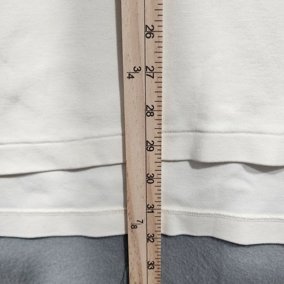 Ralph Lauren Polo Shirt Mens XL White Solid 100% Cotton Black Pony Vintage - Picture 10 of 16